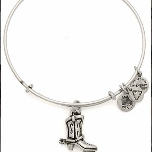 Alex and Ani Boot Charm Bracelet
